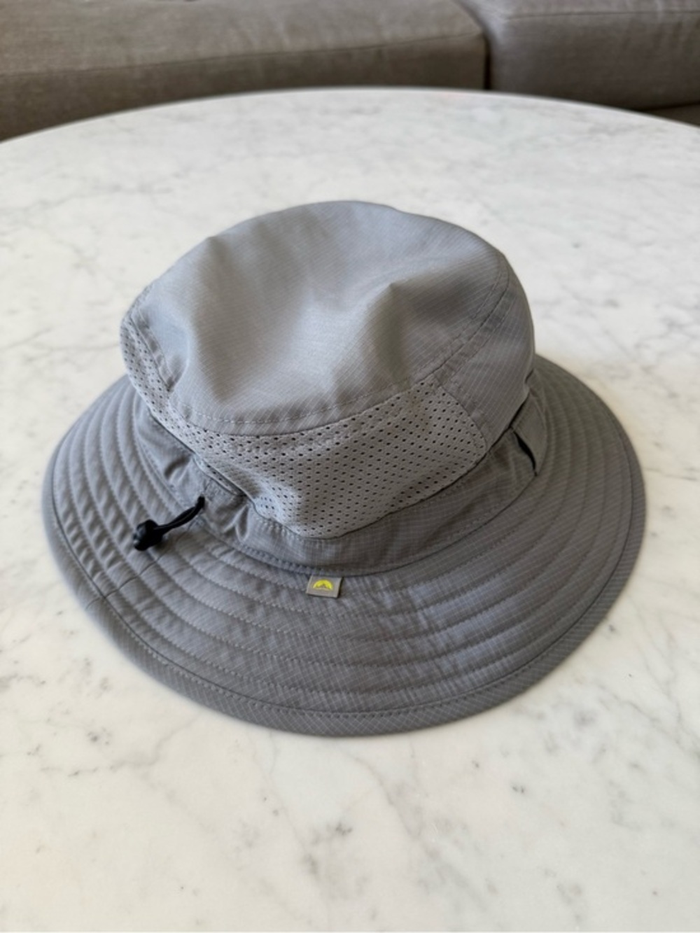 Solar Escape Gray Mesh Boonie Sun Hat Hiking Fishing OS